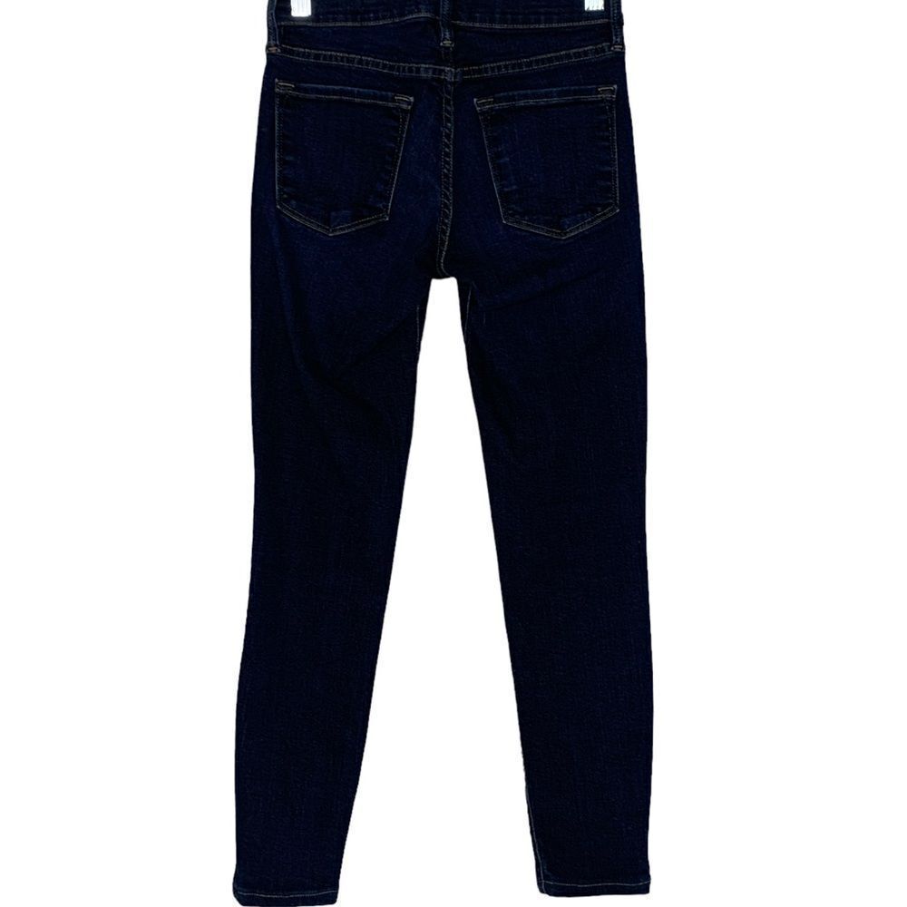 FRAME Le Skinny de Jeanne Dark Wash Jeans | Size 25 - Picture 5 of 9